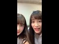 女子高生の無駄遣い 中村ゆりか 畑芽育 インスタライブ