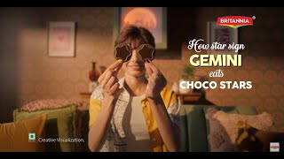 Britannia Pure Magic Choco Stars | Gemini