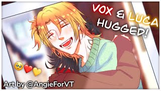 Vox and Luca’s adorable hug during the off-collab!🥹【Vox Akuma \u0026 Luca Kaneshiro • NIJISANJI EN】