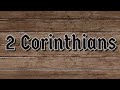 Bible study on the Book of 2Corinthians 