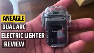 Aneagle Dual Arc Electric Lighter Review | Best Outdoor Camping lighter I Have Ever Reviewed