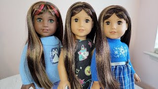 American Girl Truly Me 122 Wig Flaw