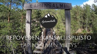 Repoveden kansallispuisto - Lapinsalmen ylitys