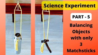Balancing Objects | Easy Science Experiments with EXPLANATION #shorts #physicsfun