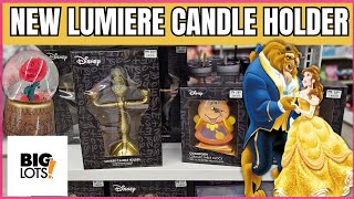 BEAUTY AND THE BEAST LUMIERE CANDLE HOLDER AT BIG LOTS | PLUS COGSWORTH & MORE Disney | #disney