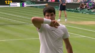 Carlos Alcaraz vs Novak Djokovic | The Final Game | Wimbledon 2023