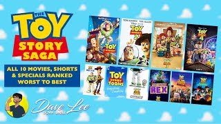 TOY STORY - All 10 Movies, Specials & Shorts Ranked Worst to Best