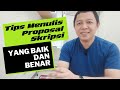 Tips Menulis Proposal Skripsi Yang Baik dan Benar