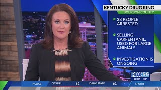 28 arrested in connection with central Kentucky drug ring after months-long investigation
