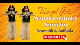 Azhage Azhage Song Dance Cover | Azhagu | Saivam | Sravanthi \u0026 Sathvika | Twins Dance | Classical