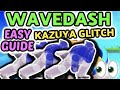 How to ACTUALLY Kazuya Wavedash in SSBU — Crouch-Dash Cancel Guide MADE FOR 5-YEAR-OLDS!