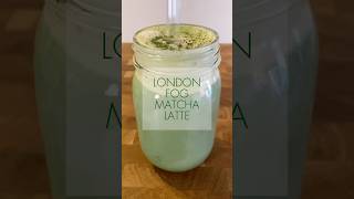 London Fog Matcha Latte 🍵 Essentially, it’s just earl grey matcha milk tea 😬 #matchalatte #matcha