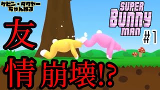 【大爆笑】これはただのバカゲーではなかった。。SUPER BUNNY MAN【ゲーム実況】