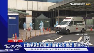 確診單日致死率破防線「萬分之十」 陳時中:警訊｜TVBS新聞