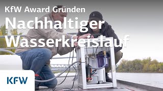 Von Salzwasser zu Trinkwasser mit der Inflotec GmbH | KfW Award Gründen 2022