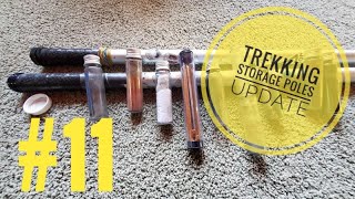 DIY HIKING POLES WITH STORAGE UPDATE#11