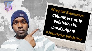 JavaScript Tutorial (2024-2025) -Javascript validation, numbers only using Regex pattern.