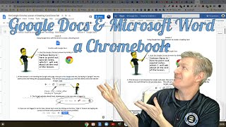 Install Microsoft Word and Google Docs on a Chromebook, Quick Intro of Features.