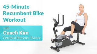 45-Minute Recumbent Bike Workout