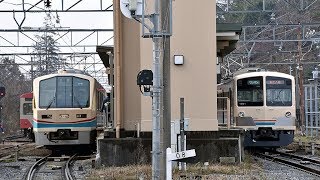 ９０１Ｆ ＆ ７０１F　「あかね」カラー並び！　（近江鉄道）　　　巛巛