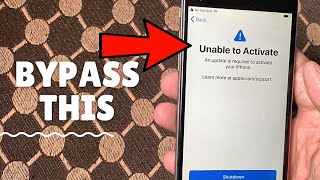 Bypass iPhone Unable to Activate | iCloud Bypass Easy and Free