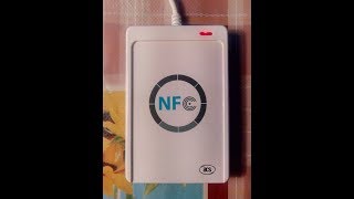 Клонирование Mifare карт с помощью Nfc модуля ACR122U