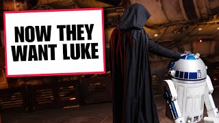 Disney's Luke Skywalker Announcement | Star Wars Galaxys Edge