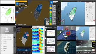 台灣地震: 2025/02/04 16:19 宜蘭縣南澳鄉 M4.7 最大震度3 (114057) | 強震即時警報