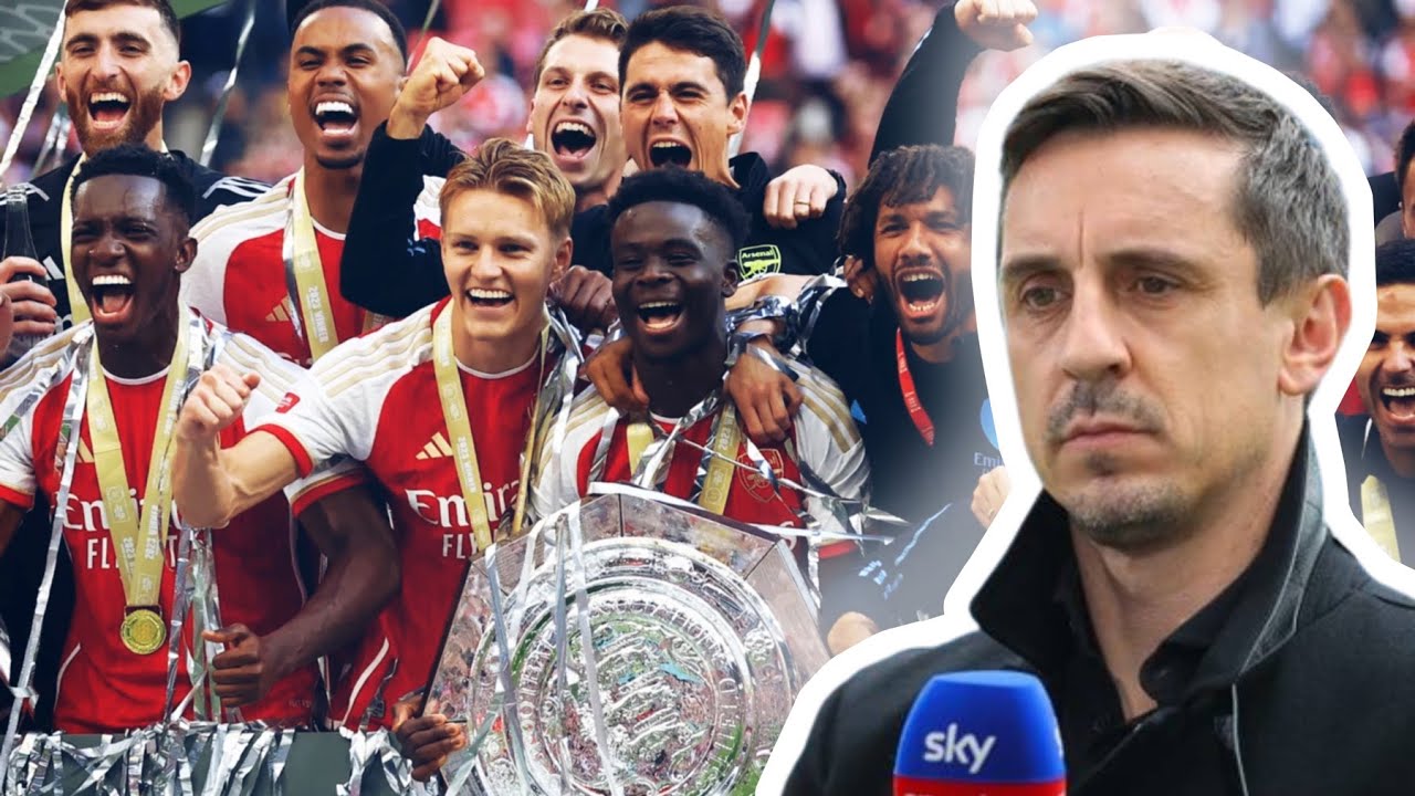 ARSENAL WILL WIN THE PREMIER LEAGUE- GARY NEVILLE - YouTube