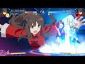 【メルブラ】ex 都古│miyako vs ex 都古│miyako【melty blood type lumina】