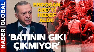 Erdoğan Adeta Bombaladı! ABD'deki O Görüntülere İsyan Etti