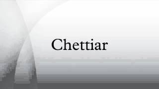 Chettiar