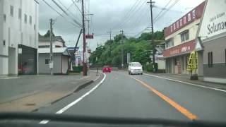 Timeラプス　突然の豪雨で視界がZERO　西彼杵郡時津町日並→長崎市琴海町→西海市大串　20170709 083654