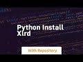 python install xlrd