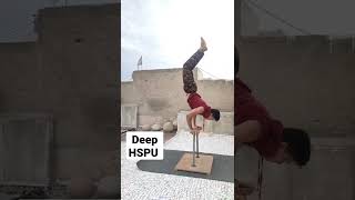 deep handstand | hspu skill | calisthenic | handstand on board | hspu on board | street workout