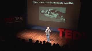 What is the economic value of a human life? Bram Van den Bergh at TEDxRSM