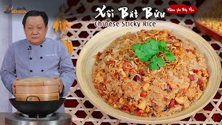 Cách làm Xôi Bát Bửu thơm dẻo ngon và rất độc đáo - Chinese Sticky Rice (Engsub)