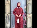 model gamis brokat terbaru 2025 simpel elegant trend busana viral 2025 trend busana lebaran 2025