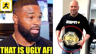 MMA Community Reacts to UFC's new 'Legacy Championship Belt',TJ Dillashaw vs Henry Cejudo weigh-ins