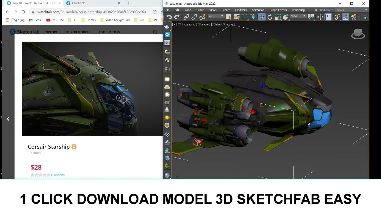 Download All Model 3D On Sketchfab - YouTube