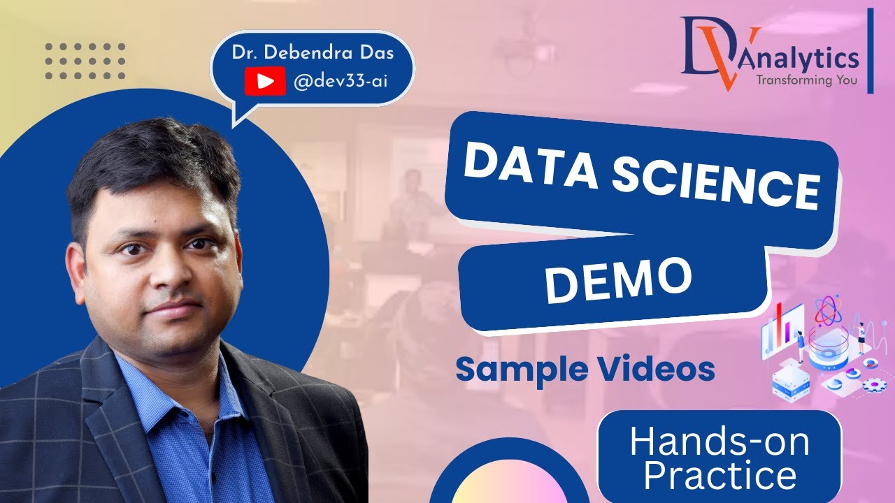 Data Science Demo Sample Videos Series Youtube