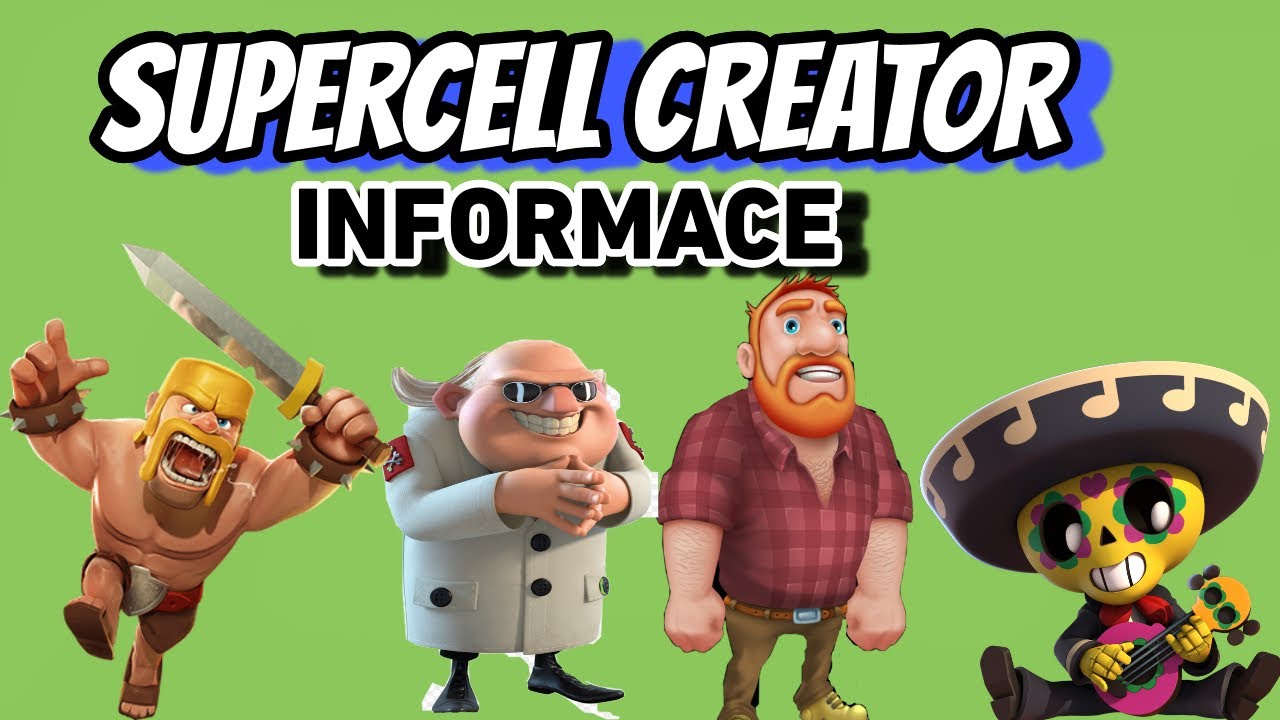 Jsem Supercell Creator Youtube
