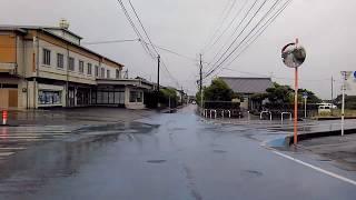 6月20日☔錦町西の指杉地区～国道を湯前方向～下原地区～忠ヶ原地区～国道を人吉市方向～ユータンして井出の口地区へと