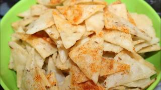 Instant Rice Chips | ఇలా పిండి కలిపి చిప్స్ చేసుకుంటే కర కర లాడుతూ super టేస్ట్ గ ఉంటాయి | Nachos