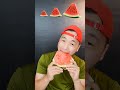 makan semangka kecil sedang besar🍉 asmr mukbang makansesuaiemoji makankecilsedangbesar