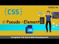 CSS Pseudo element | CSS first letter | CSS first line | CSS selection | #css #webdevelopment