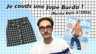 Je couds une jupe Burda ! (Burda Style Avril 2024)