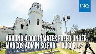 Around 4,000 inmates freed under Marcos admin so far — BuCor | INQToday