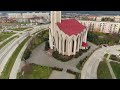 kielce from a drone kielce from the bird s eye view poland 4k