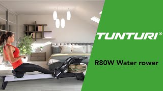 Tunturi Endurance R80W Water Rower [EN] | Tunturi Fitness